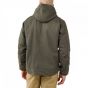 Carhartt 103826 Relaxed Fit Washed Duck Sherpa-Lined Utility Jacket | Mosgroen | model achteraanzicht