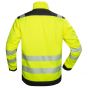 Ardon H5930 Hi-Viz Jack+ | Geel/Zwart | achteraanzicht