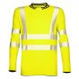 Ardon H5926 Hi-Viz T-shirt Lange Mouwen Signal | Geel | vooraanzicht