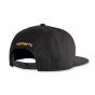 Carhartt 101604 Firm Duck Flat Brim Cap | Zwart | achteraanzicht