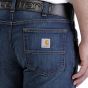 Carhartt 102804 Rugged Flex™ Relaxed Fit 5 Pocket Jean | Superior (Navy) | model detail