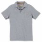 Carhartt Force™ Relaxed Fit Midweight Short-Sleeve Pocket Polo | Heather Grey | SKU 103569 | vooraanzicht