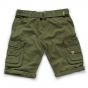 Scruffs Cargo Shorts | Legergroen | vooraanzicht