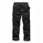 Scruffs Worker Plus Trouser | Zwart | achteraanzicht