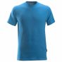 Snickers 2502 Classic T-shirt | Ocean Blue | vooraanzicht