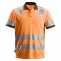 Snickers Workwear 2730 High-Vis Polo Shirt Klasse 2 | SKU 273055| Oranje | Voorzijde 