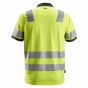 Snickers Workwear 2730 High-Vis Polo Shirt Klasse 2 | SKU 273066| Geel | achterzijde