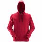 Snickers 2800 Hoodie | Rood | vooraanzicht