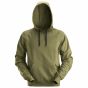 Snickers 2800 Hoodie | Khaki | vooraanzicht