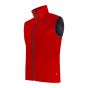 Texstar FV79 Softshell Vest | Rood | Driekwartsaanzicht | SKU FV79156000