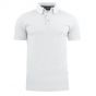 Texstar PS11 Pique Stretch Polo | Wit | vooraanzicht