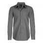 Texstar SH19 Dress Shirt | Grijs | vooraanzicht