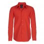 Texstar SH19 Dress Shirt | Rood | vooraanzicht