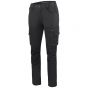 Texstar WP38 Duty Stretch Pants | Zwart | schuinaanzicht