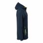 Top Swede 351 Softshell met Capuchon | Navy | Zijaanzicht | SKU 351021002