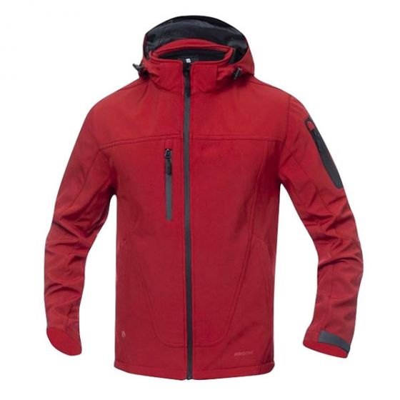 Ardon Spirit Softshell Jack | Rood | vooraanzicht