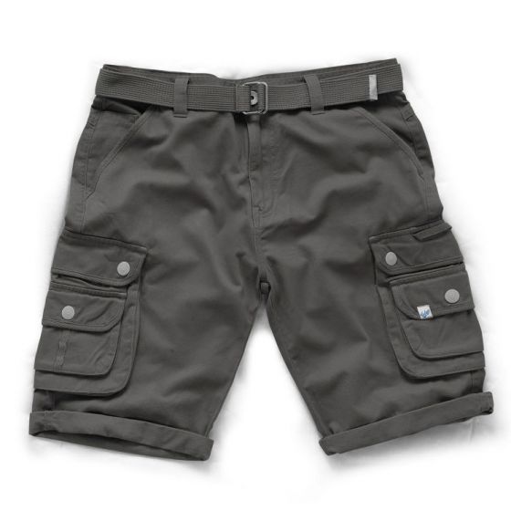 Scruffs Cargo Shorts | Grijs | vooraanzicht