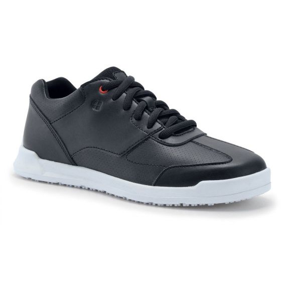 Shoes for Crews Freestyle II | Zwart/Wit | SKU 32835 | driekwartsaanzicht