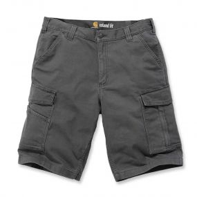 Carhartt Rugged Flex™ Canvas Cargo Short | Dark Khaki | vooraanzicht