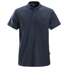 Snickers 2708 Polo Shirt | Navy | vooraanzicht