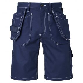 Top Swede 194 Korte Werkbroek | Navy | vooraanzicht