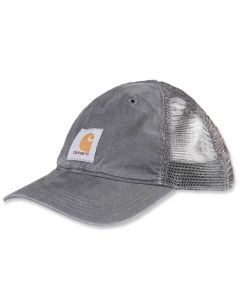 Carhartt 100286 Mesh-Back Cap | Gravel | vooraanzicht