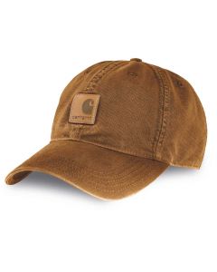 Carhartt 100289 Odessa Canvas Cap | Bruin | vooraanzicht