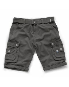 Scruffs Cargo Shorts | Grijs | vooraanzicht