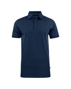 Texstar PS20 Pique Bamboo Polo | Navy | vooraanzicht